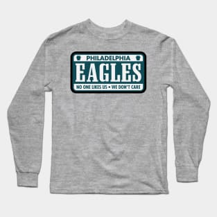 Eagles License Plate Long Sleeve T-Shirt